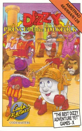 Dizzy VI - Prince Of The Yolkfolk (UK) (1991) box cover front